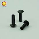 T head semi hollow black rivet 2.3 * 14 * 4