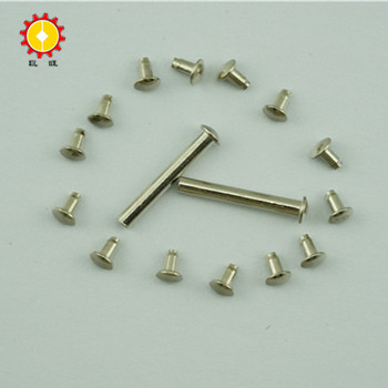 iron with nickel plating rivet