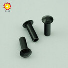 T head semi hollow black rivet 2.3 * 14 * 4